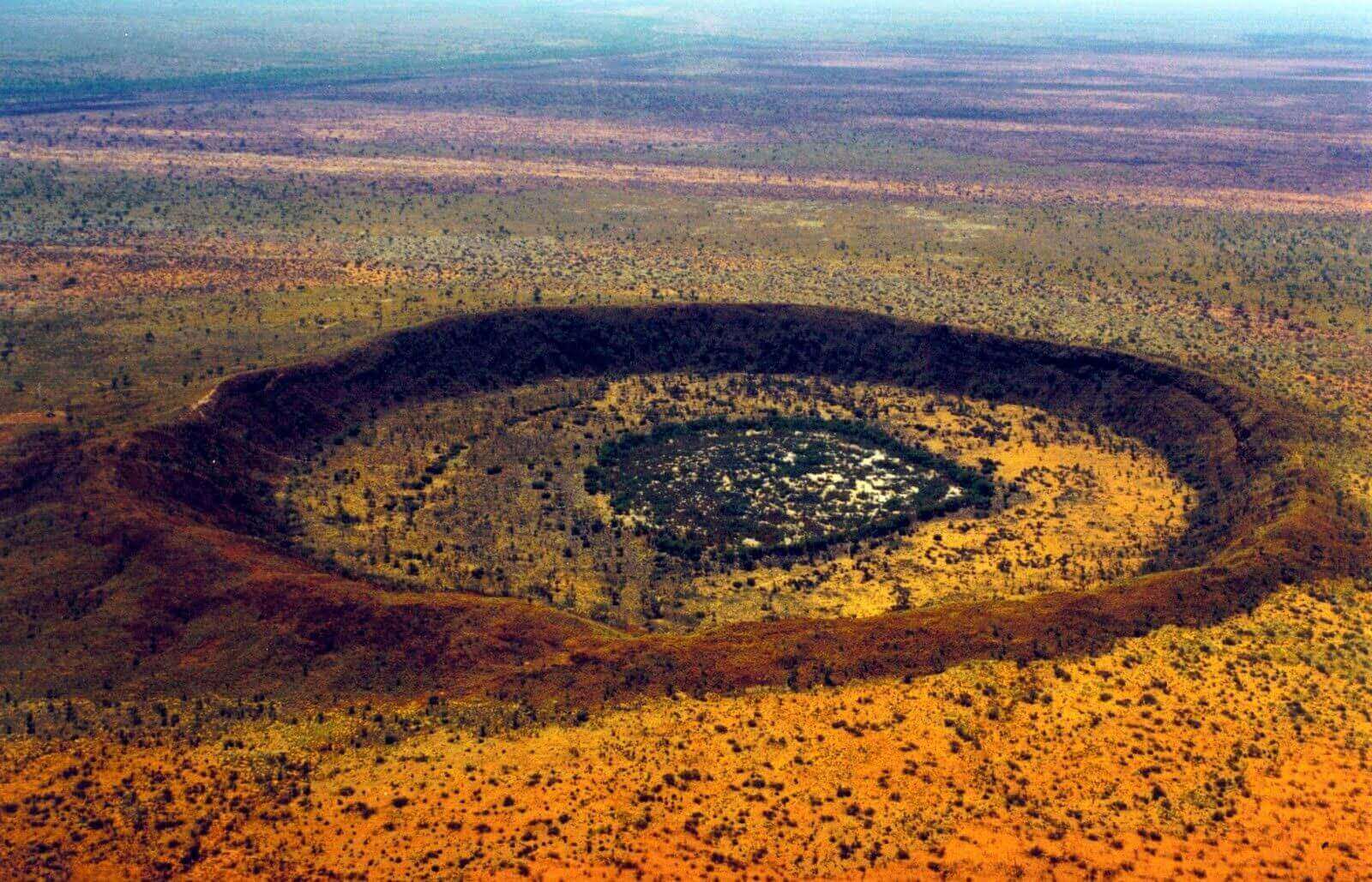 los cráteres más grandes del mundo