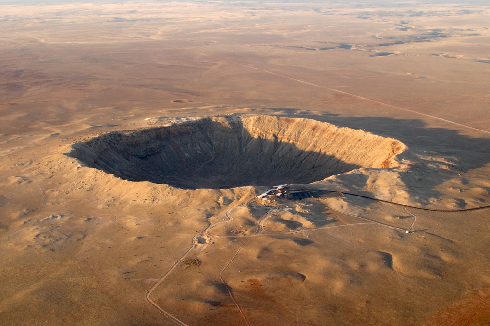 los cráteres más grandes del mundo