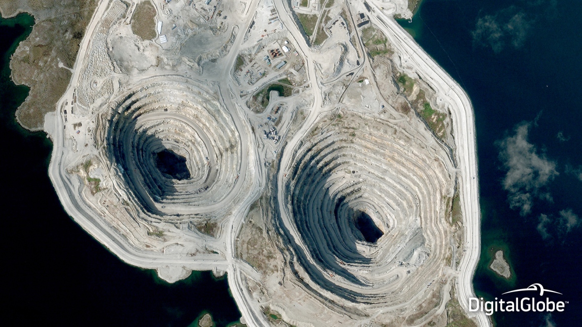 los cráteres más grandes del mundo